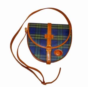 NWOT Luigi Crossbody Plaid Bag